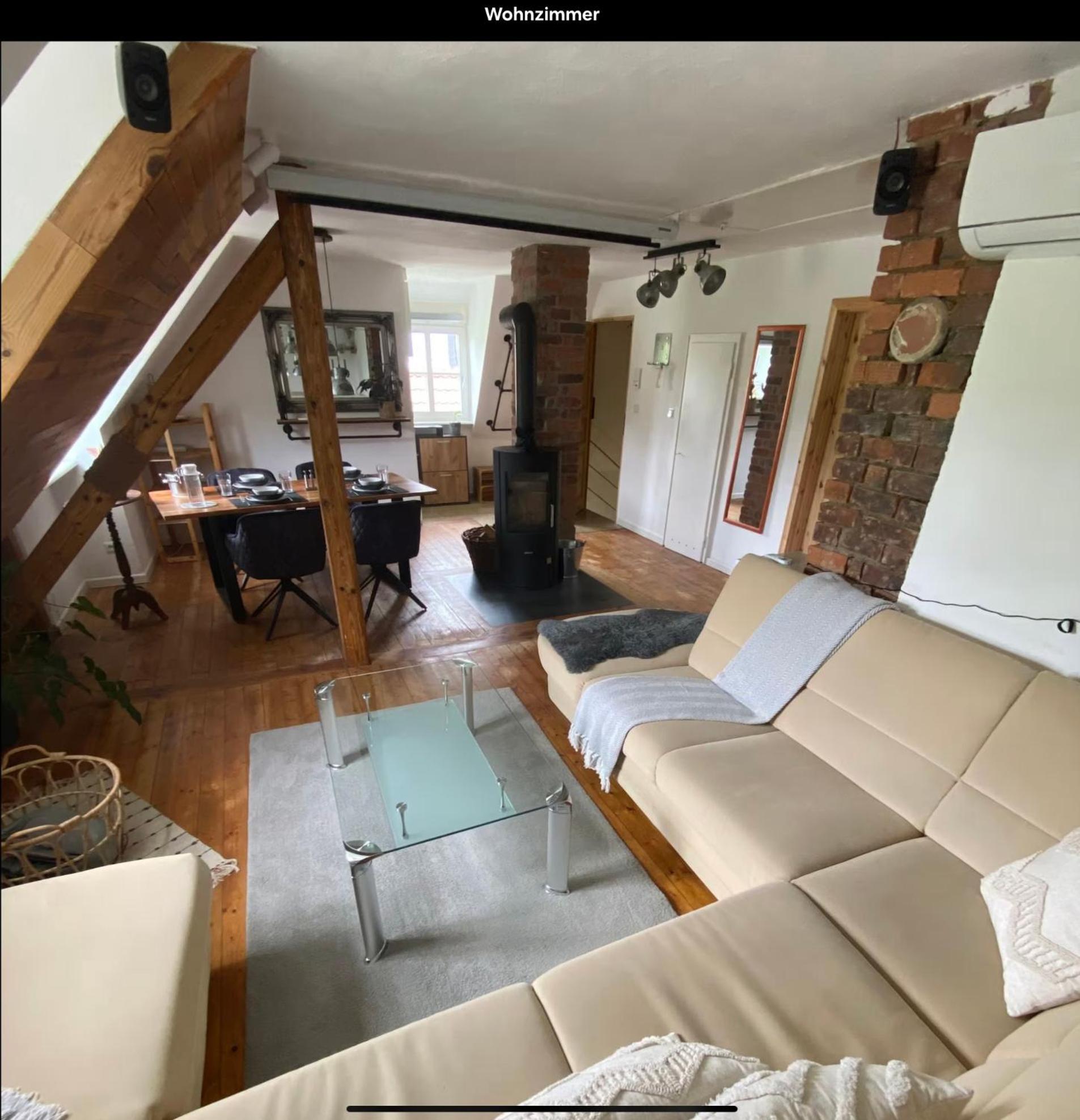 Gemuetliche Rustikale Wohnung Mit Kamin Und Optionalem Whirlpool Бад Собернхайм Екстериор снимка